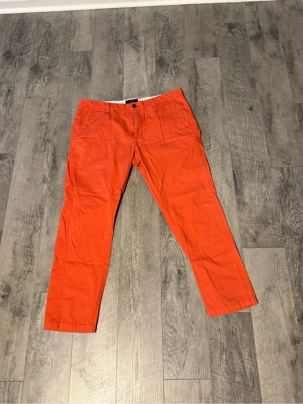 Match Bright Orange Men's Chino Pants